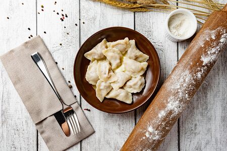 Пельмени с мясом