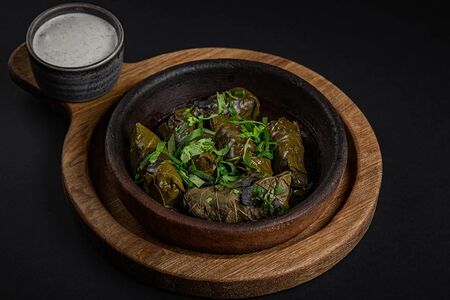 Долма из свинины и говядины