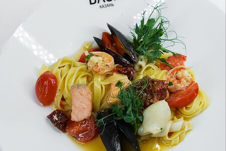 Тальятелле с морепродуктами