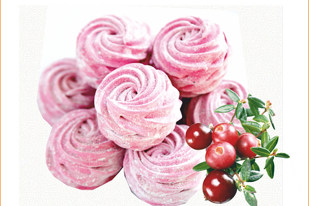 Набор Зефир клюквенный