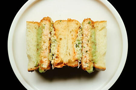 Кацу сандо с крабом