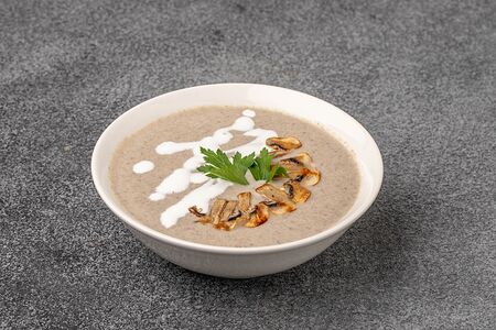 Крем-суп Грибной с сухариками