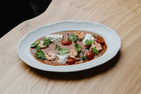 Креветки по-гречески