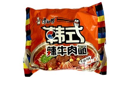 Лапша Master Kong острая с говядиной и кимчи