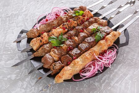 Мини-мангал мясной на компанию