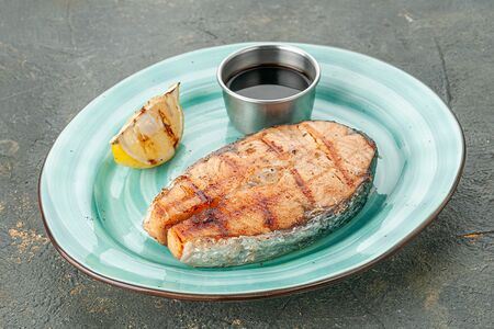 Стейк из семги