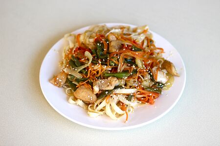 Удон с курочкой