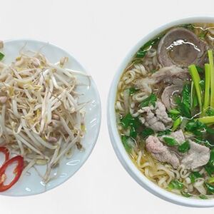 Лапша со cмешанной говядиной