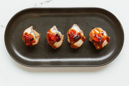 Хрустящие шарики с угрем