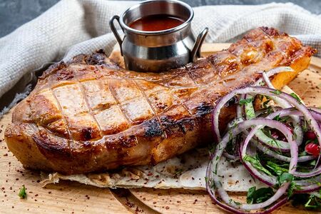 Шашлык из cвинoй корейки