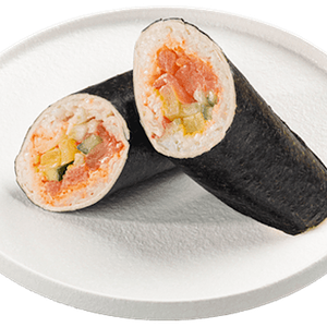 Суши-рулет с лососем