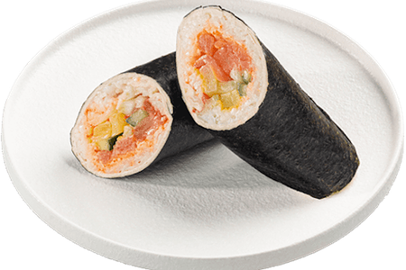 Суши-рулет с лососем