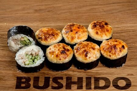 Запеченный с кальмаром