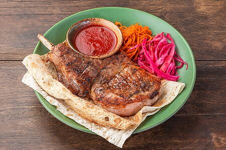 Свиная корейка на гриле