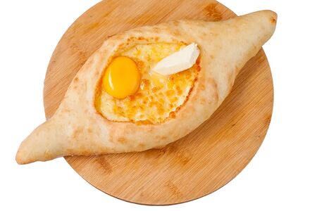 Хачапури по-аджарски (лодочка)