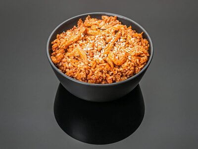 Рис с цыплёнком в китайском соусе Wok L