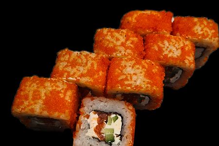 Калифорния с лососем