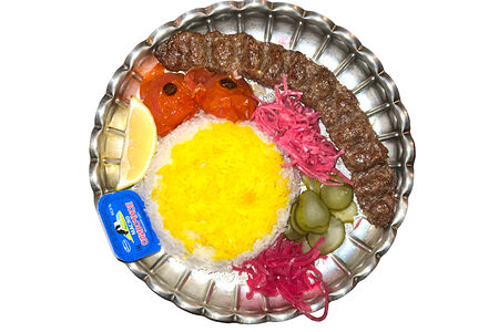 Кебаб с рисом