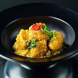 Հավ կարրի սոուսով