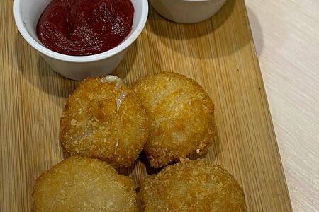 Сырные медальоны