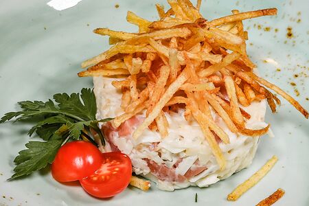 Копчёный салат