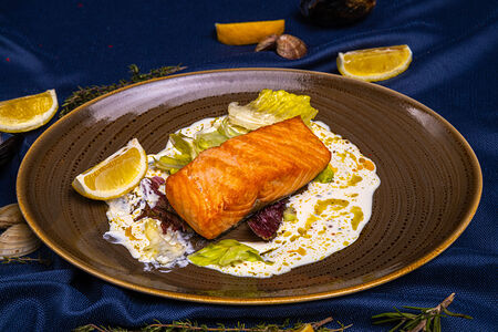 Стейк лосося