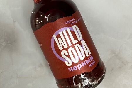 Wild soda черный чай (черная смородина)