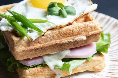 Вафля Крок мадам