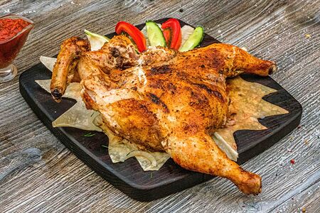 Цыплёнок на углях