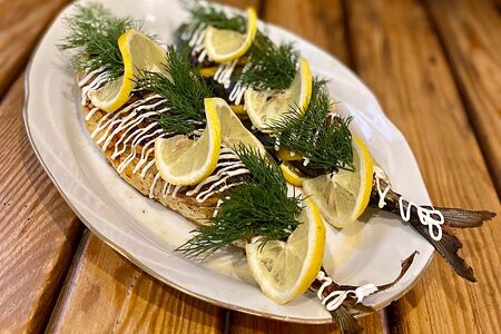 Скумбрия на мангале