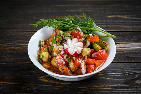 Салат на мангале