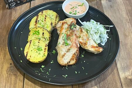 Стейк из курицы