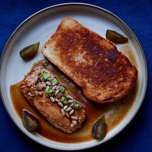 Паштет из утки и бриошь