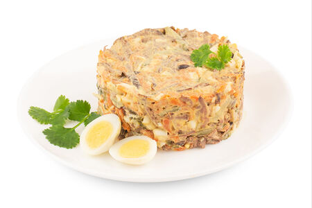 Салат Пражский