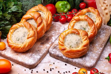 Шанежка с картошкой