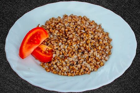 Греча отварная