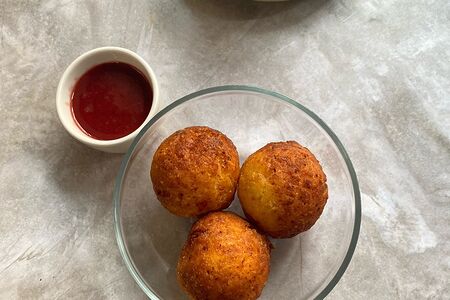 Пончики творожные