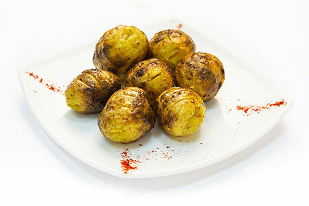 Картошка на углях