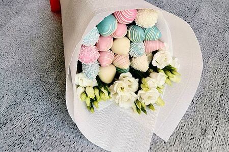 Букет Эустома