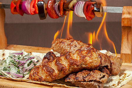 Ассорти из кебабов