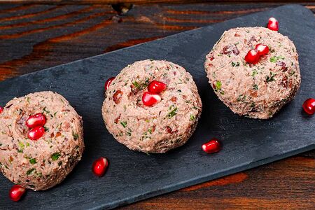 Красная фасоль с орехами