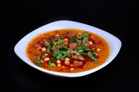 Нухут с мясом