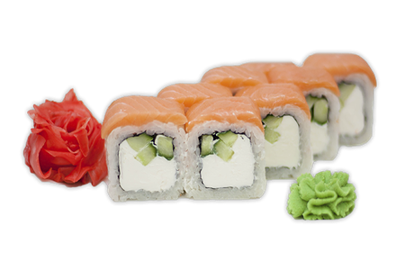 Большой ролл Филадельфия Лайт 8 шт