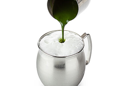 Матча капучино холодный