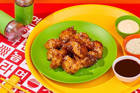 Попкорн из тигровых креветок