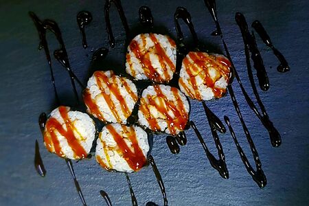 Мини-ролл Угорь унаги