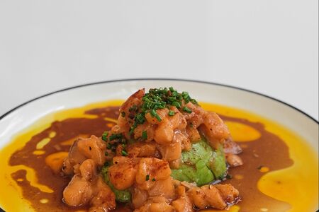 Тартар из лосося