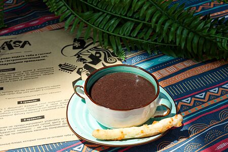 Суп с черной фасолью