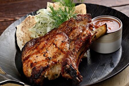 Шашлык из cвинoй корейки