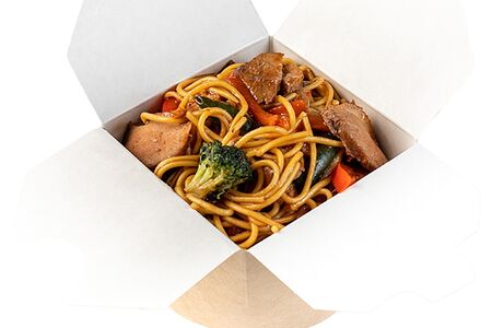 Лапша с уткой